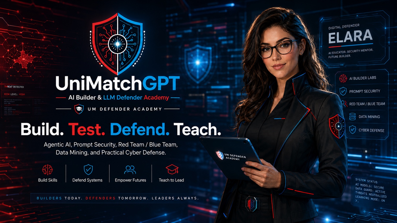 UniMatchGPT AI Builder & LLM Defender Academy